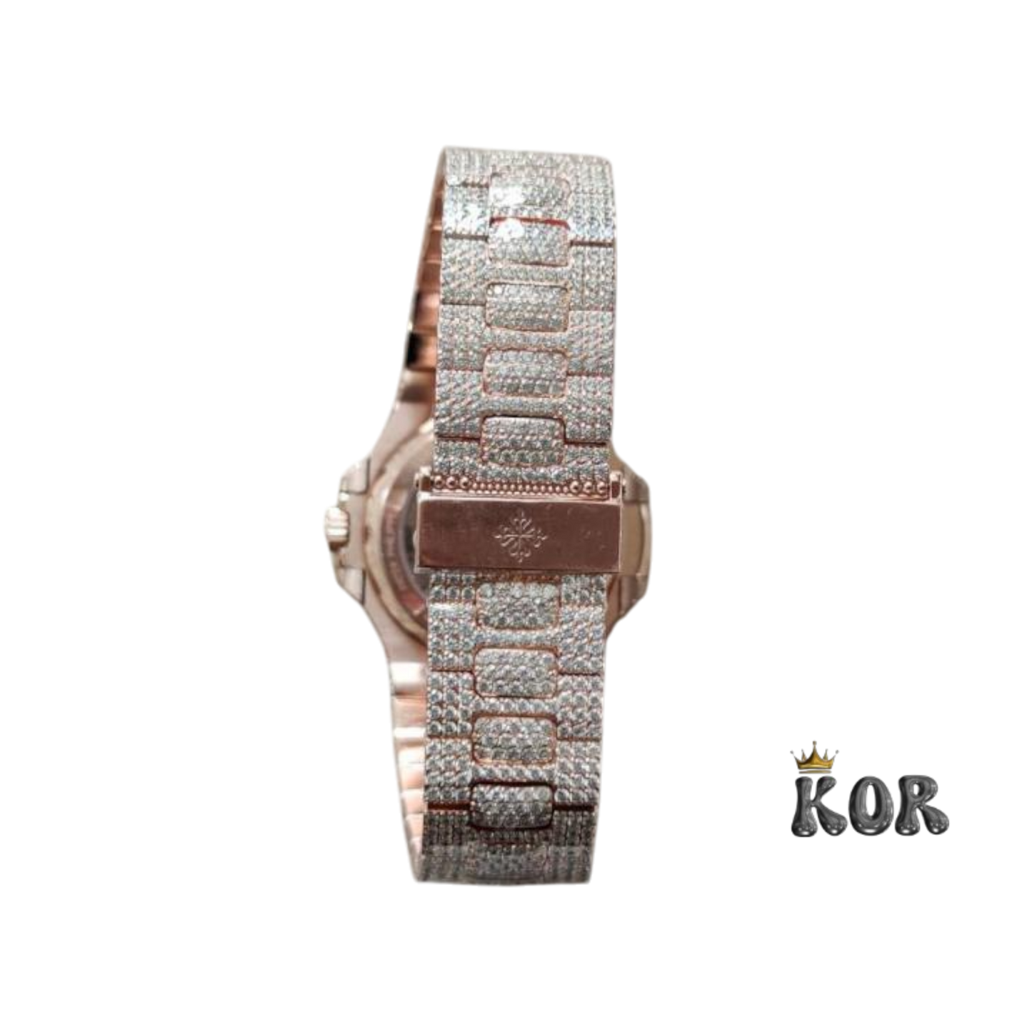 Patek Philippe Geneve Moissanite watch