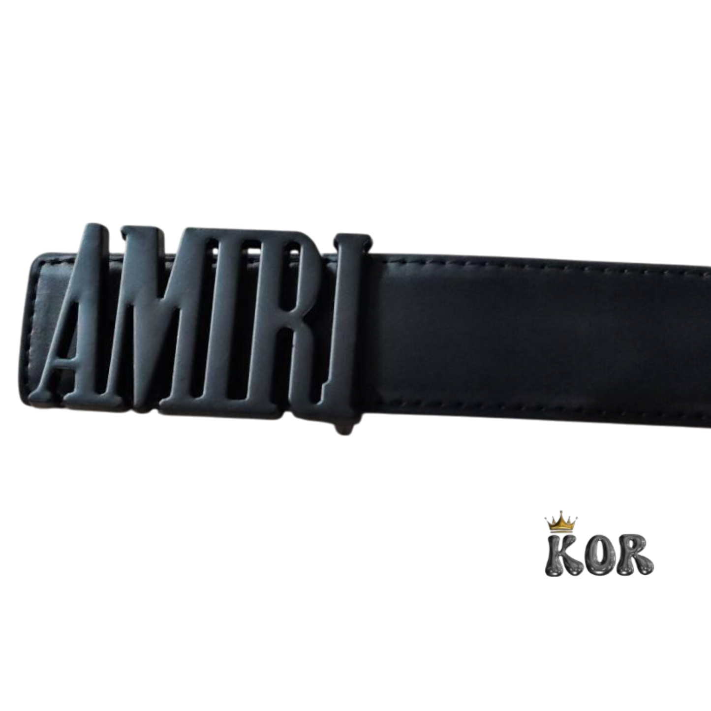 Amiri Logo Belt