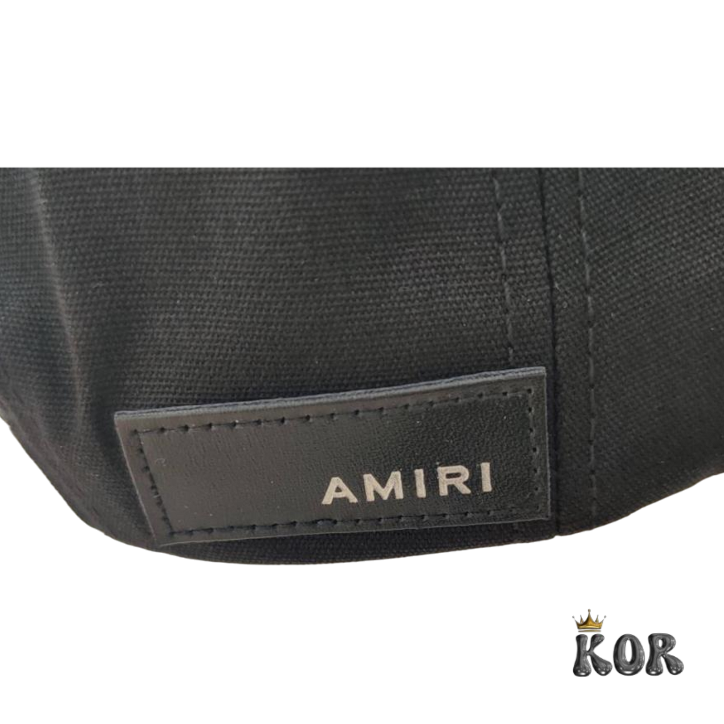 Amiri Black Logo Hat