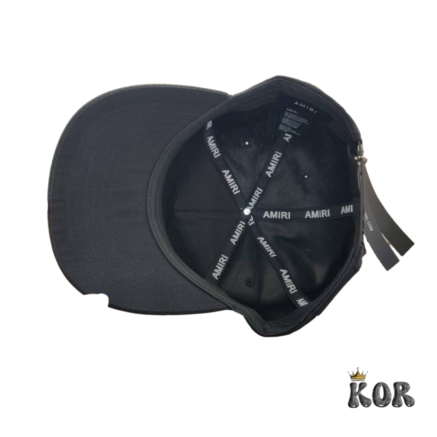 Amiri Black Logo Hat