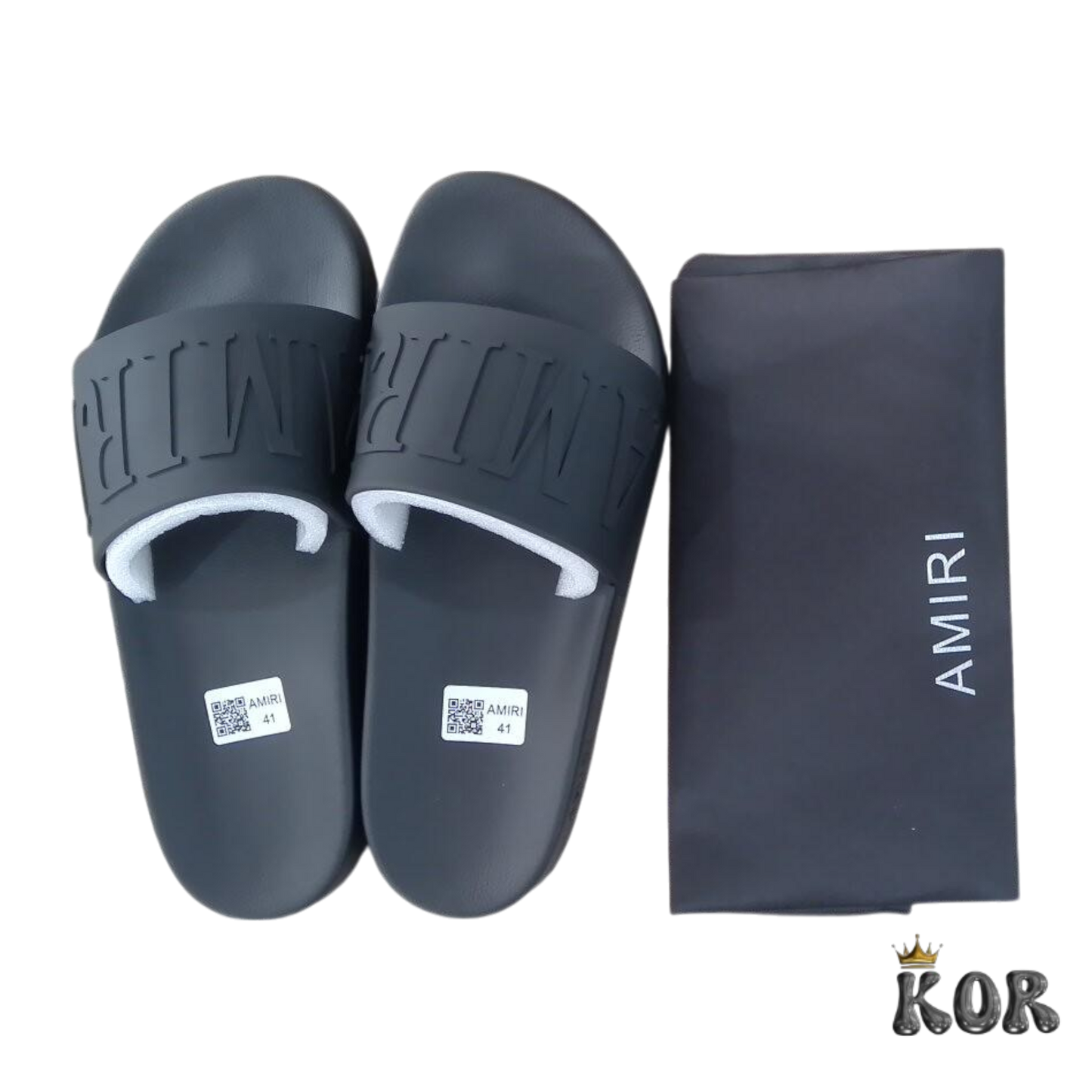Amiri Slides Black