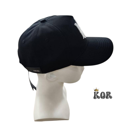 Amiri Black Logo Hat