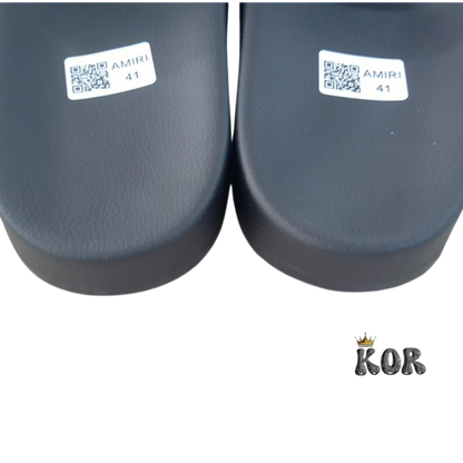 Amiri Slides Black