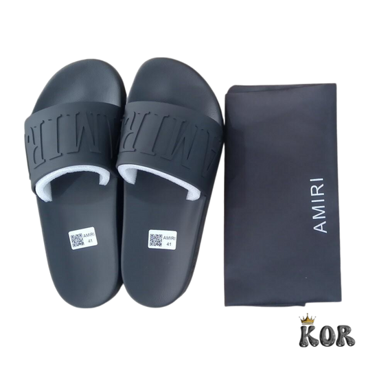 Amiri Slides Black