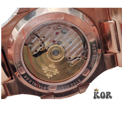 Patek Philippe Geneve Moissanite watch